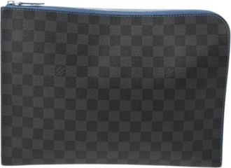 Louis Vuitton Pre-owned Clutches, male, Black, Size: ONE SIZE Pre-owned Clutch Bag