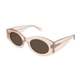 Alaia Sunglasses, female, Pink, Size: 52 MM Sunglasses