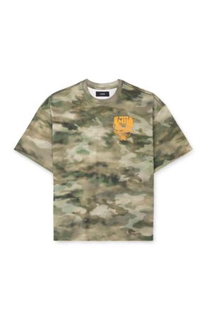 Amiri AMIRI Eagle Camouflage and Logo-Print Cotton-Jersey T-Shirt
