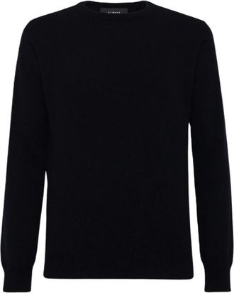 Alpha Studio Jersey de cuello redondo - Knitwear - Hombre - Negro - 2XL