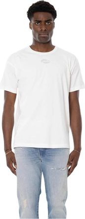 Diesel T-Norm-Iod T-Shirt - Heren - T-shirts - Wit - XL - Katoen - Tops
