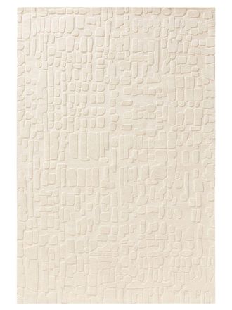 benuta Alfombra de lana crema 120x170