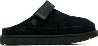 UGG touch-strap suede slippers - women - Suede - 5.5 - Black