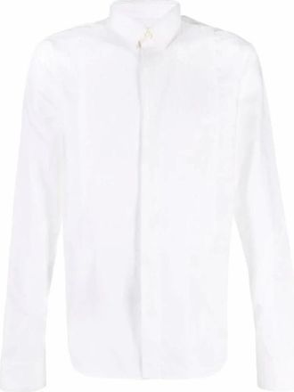 Corneliani Heren, Overhemden, Wit, Maat: S