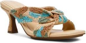 Anne Klein Jezebel Sandal in Raffia Multicolor at Nordstrom Rack, Size 8.5