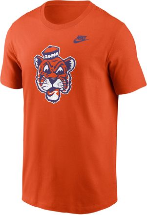 Nike Clemson Tigers Legacy Alternate Logo Nike Mens College T-Shirt in Orange | N19989MCLV-1AS