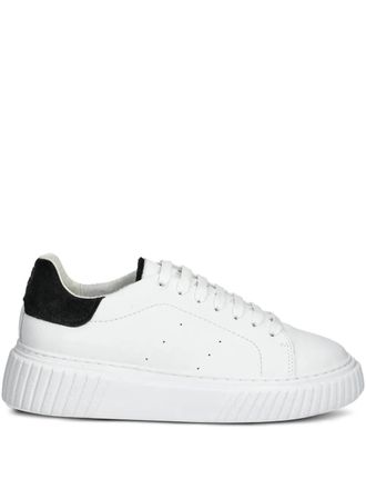 Marc O'Polo platform leather trainers - White
