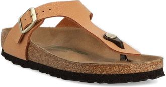 Birkenstock Gizeh Vegan slippers met gesp - Bruin