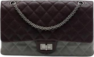 Chanel Pre-owned Reissue 2.55 Schoudertas - Dames - Vintage Schoudertas - Veelkleurig - ONE Size - Leer - Vintage