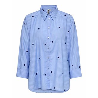 Only Blouse met hartjesdetail