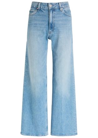 Paige Anessa Wide-leg Jeans - Blue - 27 (W27 / UK8-10 / S)