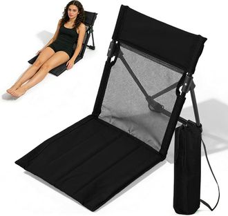 OEM Silla De Suelo, Coj&iacute;n De Asiento Con Respaldo, Silla De Playa Plegable, Plegable, Ligera, Silla De Playa Y Silla De Suelo, Silla De Playa, Plegable Pa
