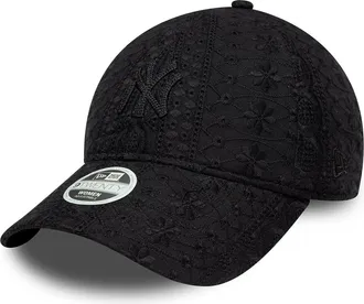 New Era Womens Baseball Cap 9forty Black Crown Hat