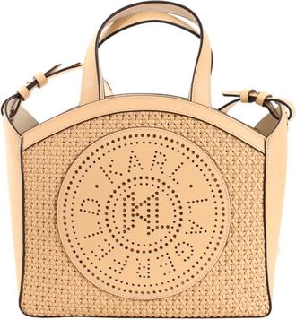 Karl Lagerfeld Hand- en schoudertas - Dames - Handtassen - Beige - ONE Size - Tassen