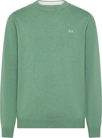 Sun 68 Maglione girocollo - - Knitwear - Uomo - Verde - 2XL