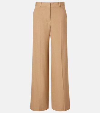 The Row Dender silk wide-leg pants