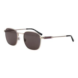 Gucci Sign Zonnebril - Heren - Zonnebrillen - Grijs - 50 MM - Nylon - Accessoires