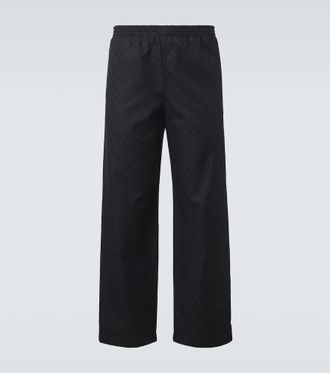 Gucci GG canvas straight-leg pants