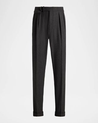 Ralph Lauren Men & apos;s Gregory Hand-Tailored Wool Trousers
