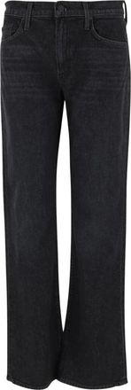 Mother Jeans, Dames, Zwart, W28, Katoen, Straight Jeans