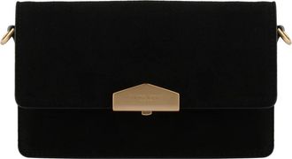 Pourchet Dames, Tassen, Zwart, Maat: ONE Size Leer