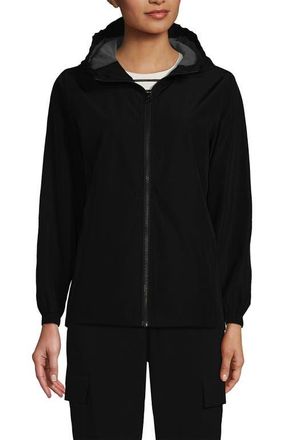 Lands End School Uniform Rain Jacket in Black at Nordstrom, Size X-Large