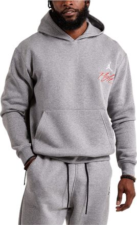 Nike Jordan Air Jordan Jumpman Logo Hoodie Grey DQ7505-091