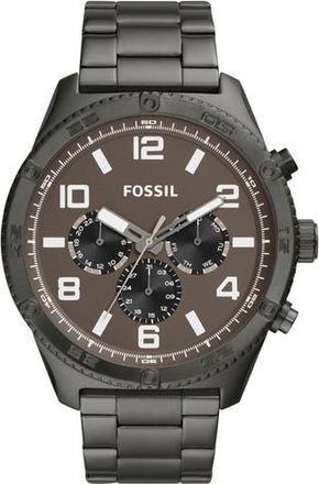 Fossil Brox Multifunction Bracelet Watch, 50mm in Gunmetal at Nordstrom Rack