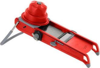 De Buyer Mandolina Swing Plus Roja Ergon&oacute;mica Cocina