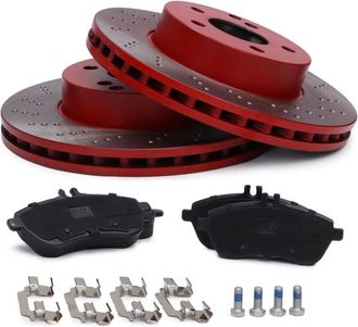 OEM Juego De Discos Y Pastillas De Freno Delantero Sport-extreme Mercedes C (c204), C T-model (s204), C (w204)