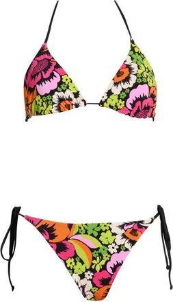 Rip Curl Carioca Slider Triangle Bikini Top in Bloom at Nordstrom, Size Medium