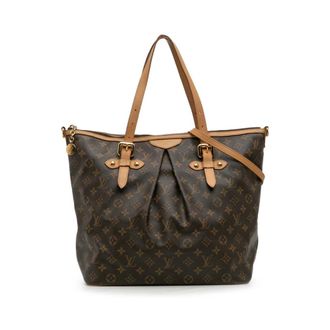Louis Vuitton Pre-owned Tote Bags, female, Brown, Size: ONE SIZE Pre-owned Printed Tote Bag