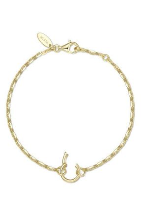 Lafonn Lucy Charm Enhancer Bracelet in Gold at Nordstrom, Size 7.25
