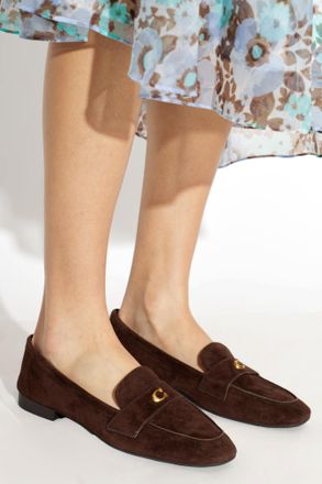 Coach Sculpted C Loafers, Womens, Brown