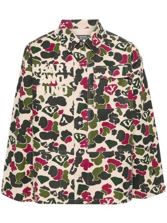 Billionaire Boys Club Giacca Duck Camo - Verde