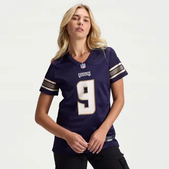 Nike J.J. McCarthy Minnesota Vikings Rivalries Collection Nike Womens NFL Game Jersey in Purple | 67NW0JFK9MF-UQA