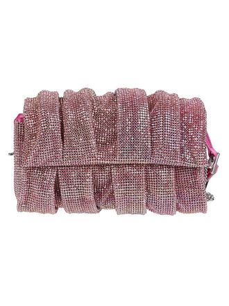 Benedetta Bruzziches Iris Bag Textured Aluminium Mesh Shoulder Bag