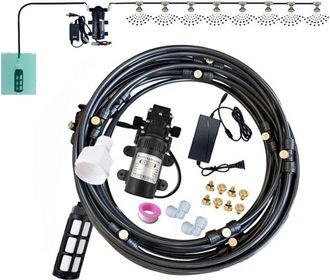 OEM Sistema De Nebulizaci&oacute;n, Manguera De Jard&iacute;n + Boquillas Nebulizadoras + Asientos Nebulizadores, Sistema De Nebulizaci&oacute;n Para Patio, Para Exteriores, P