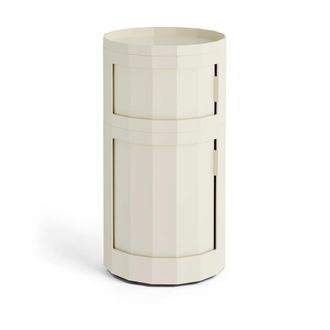 HAY Facet Cabinet 110 mit F&uuml;ssen und Rollen, eggshell