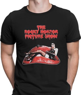 Generic Halloween T-Shirt Rocky Horror Picture Show Movie Poster Mens T Shirts Top HD5 Black 4XL