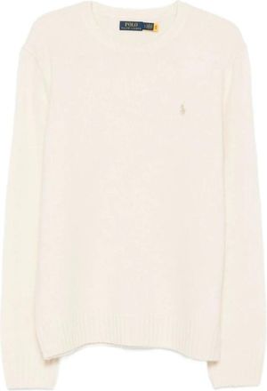 Polo Ralph Lauren Crewneck Sweater - Heren - Ronde hals truien - Beige - XL - Truien & Vesten