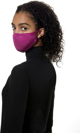 St. John Collection Artisinal Tweed Adult Face Mask in Pink at Nordstrom