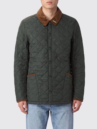 Barbour Short Quilted Waterproof Cotton Jacket with a Velvet Collar