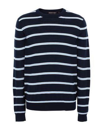 Michael Kors Mens SMALL STRIPE CREW