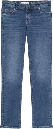 Marc O'Polo Jeans, Dames, Blauw, W29 L30, Katoen, Alby Straight Jeans