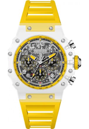 Invicta IN-69677 Mens Racing Watch - White - One Size