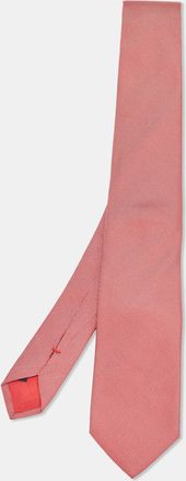 HUGO BOSS Boss By Hugo Boss Red/ White Checked Silk Tie
