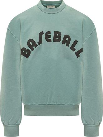 Fear of God Blue Logo Crew Neck Sweatshirt