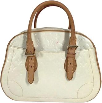 Louis Vuitton Pre-owned Pearl Handtas - Dames - Vintage Handtas - Wit - ONE Size - Vintage