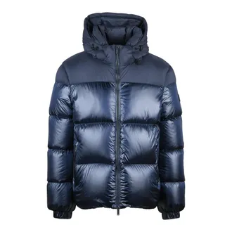 Add Heren, Jassen, Blauw, Maat: L Polyamide